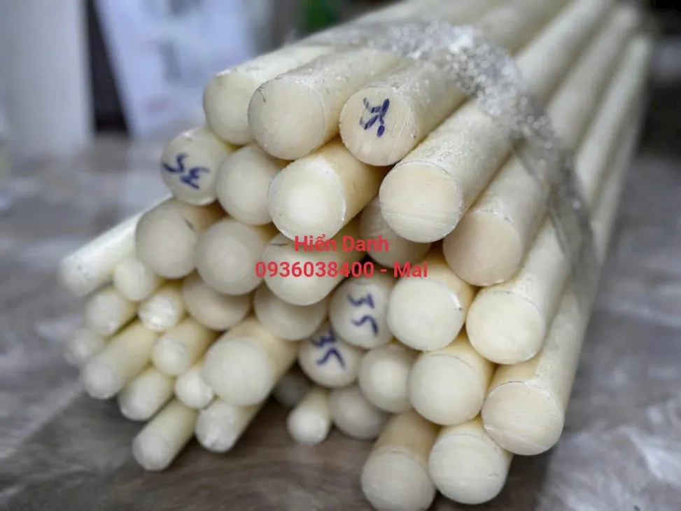 Nhựa PA cây tròn đặc phi 50 mm — 35