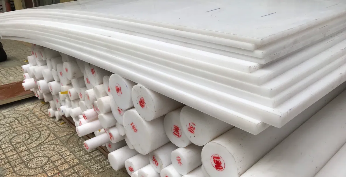 Nhựa PE/HDPE cây tròn đặc phi 65 mm — 3