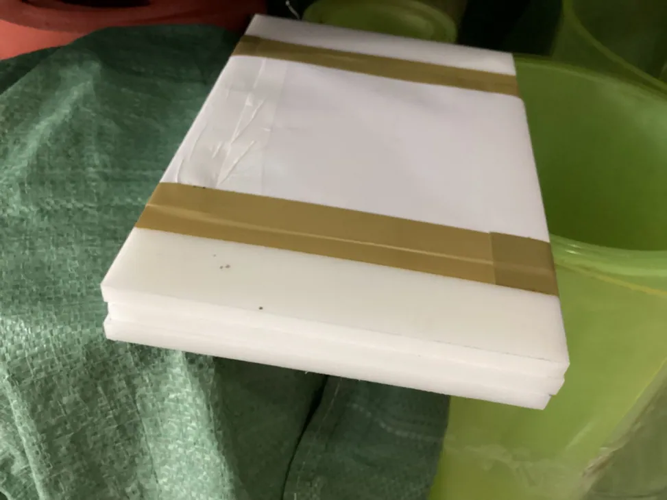 Gia công, cắt nhựa POM — ảnh thực tế
