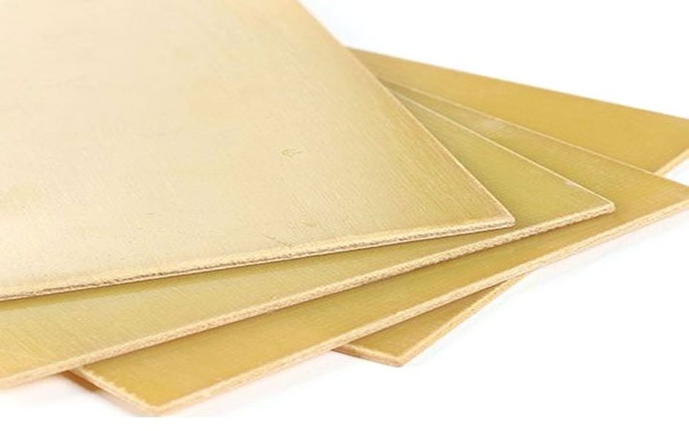 Gia công tấm phíp thủy tinh vàng cách điện