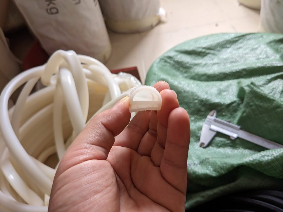 Gioăng silicon chữ E chịu nhiệt dùng cho tủ cơm, tủ sấy
